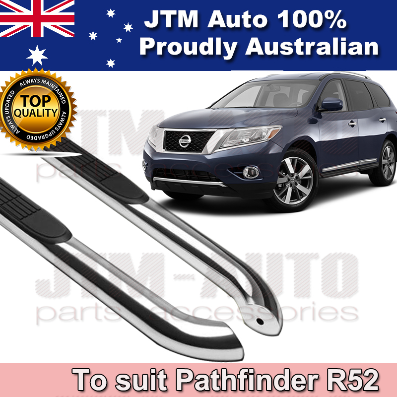 Side Steps Running Boards 3" Stainless Steel for Nissan Pathfinder R52