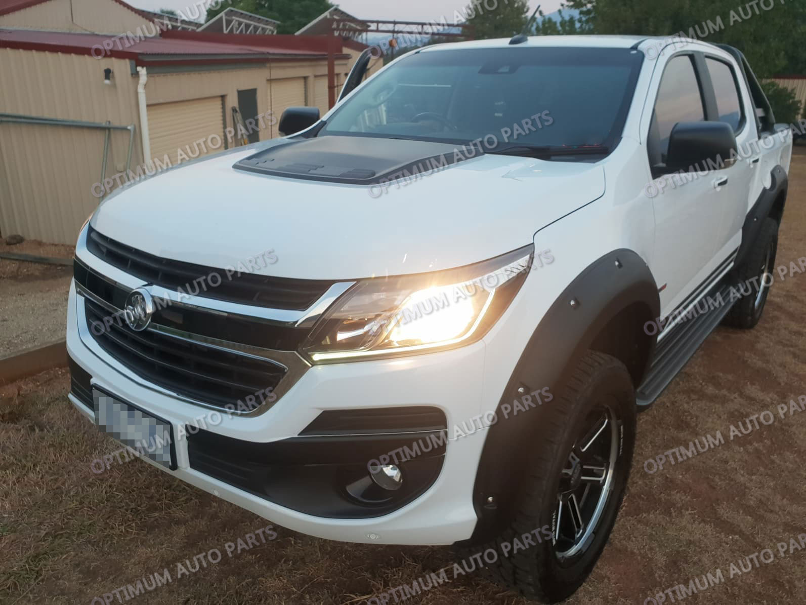 holden rodeo bonnet scoop