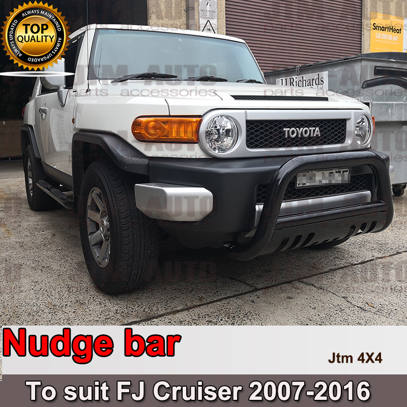 Nudge Bar 3" Black Grille Guard Suitable For Toyota Fj Cruiser 2007