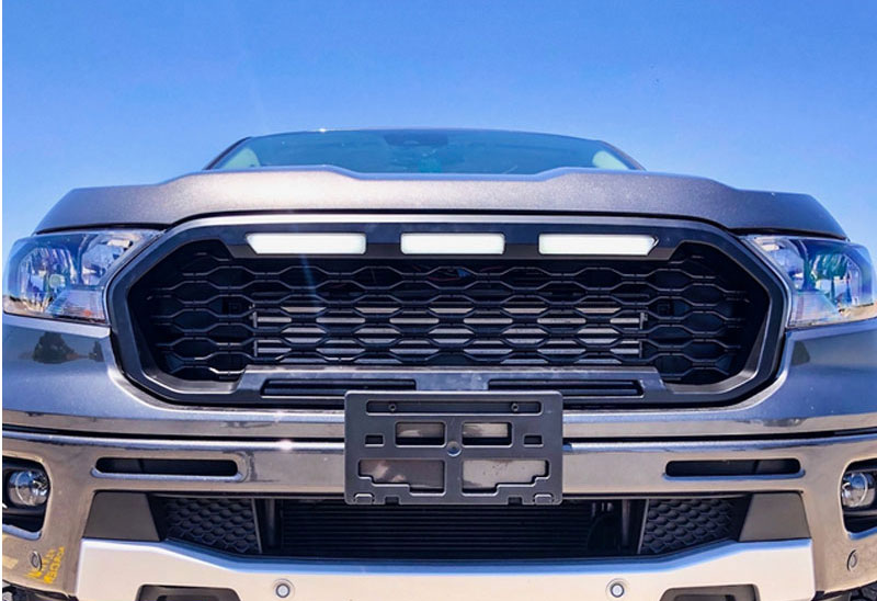 ABS Mesh Racing Grills Front Grille Cover to suit Ford Ranger PX3 2018 ...