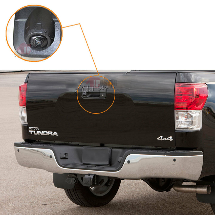 Rear View Reverse Backup Camera Mirror Monitor Kit for Toyota Tundra
