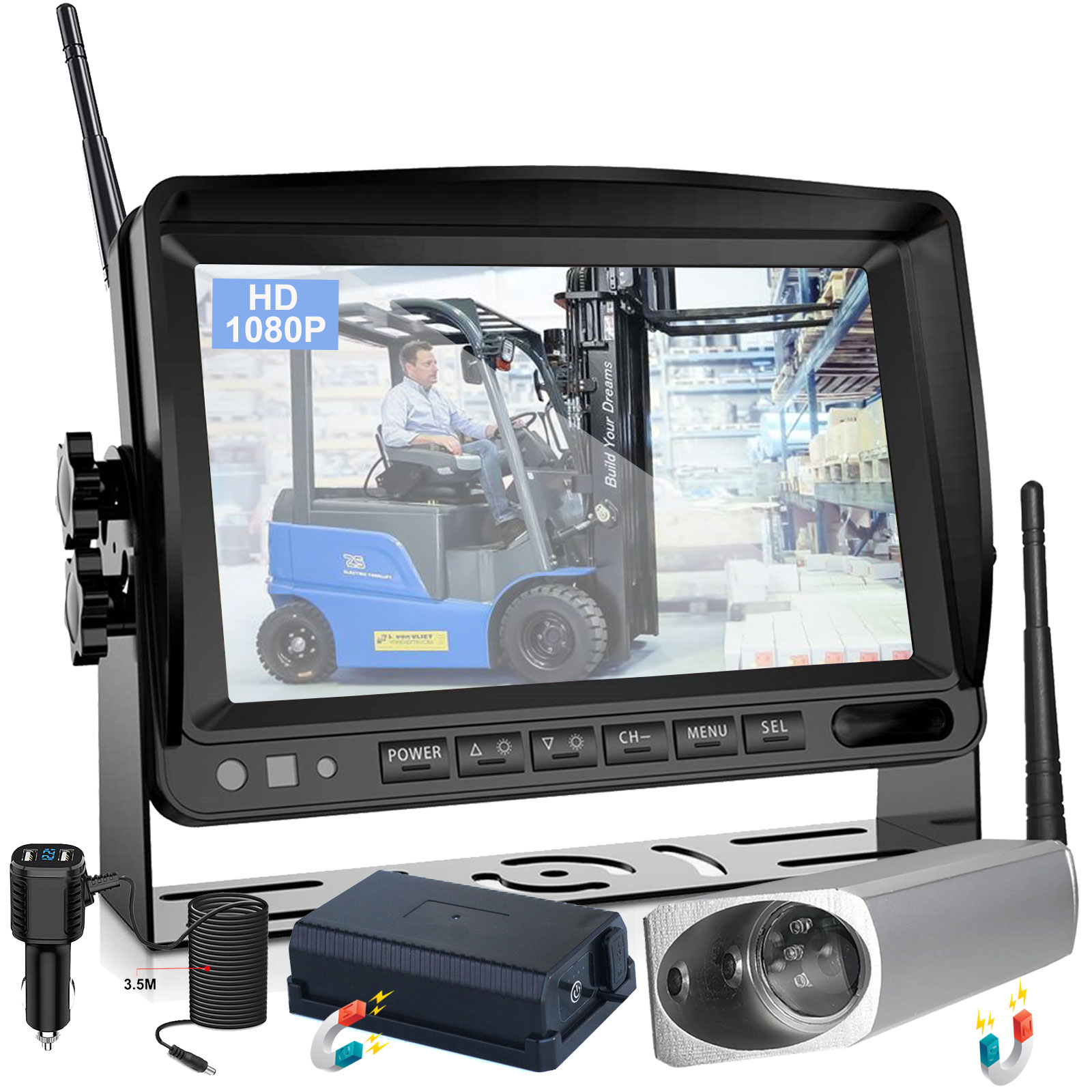 Besview モニター バッテリーマウント付き Wireless 7