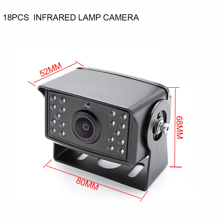 4K Backup Camera System For Trucks & RVs - 5 Channel With 10.36 Touch Monitor & DVR Recording