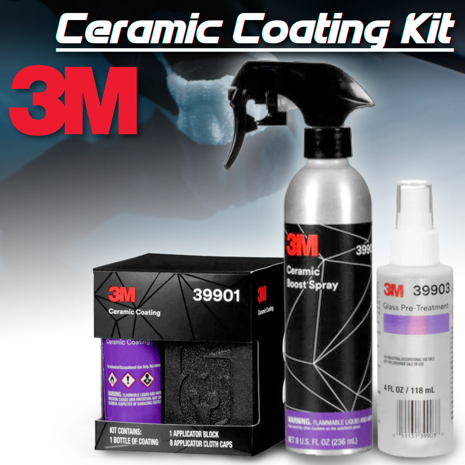 3M™ Ceramic Coating 39901, 4/Case