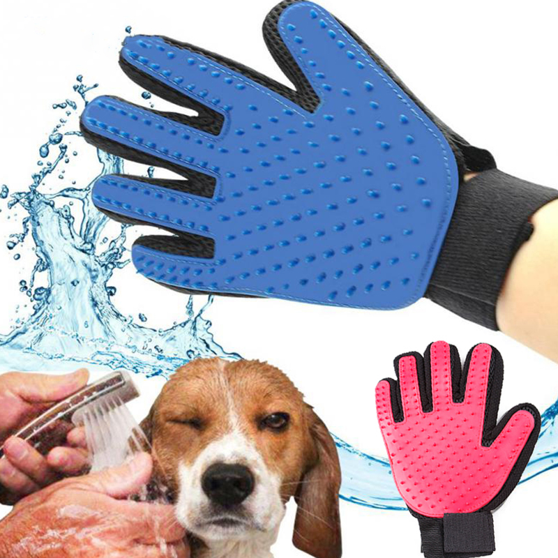 dog grooming glove