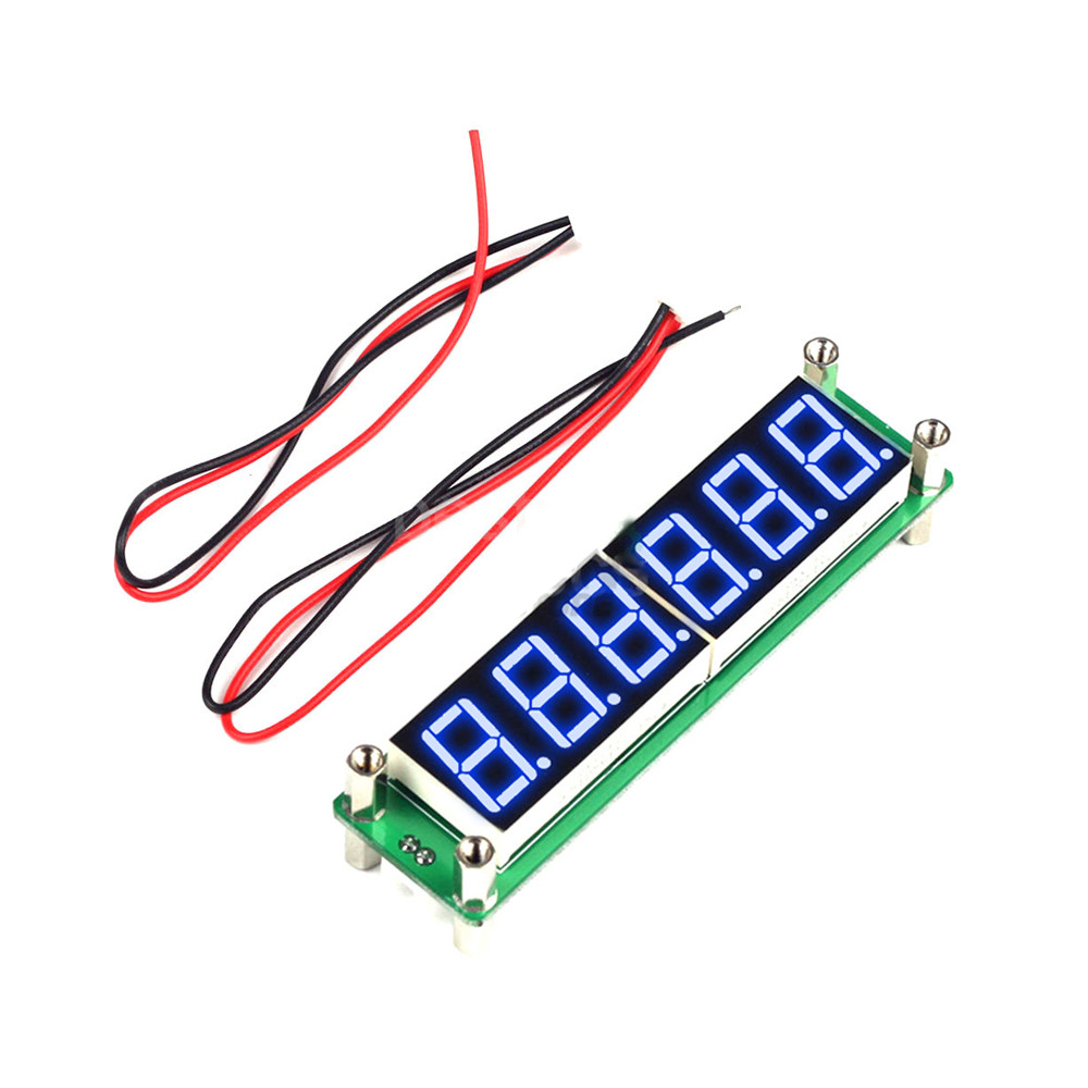 New DC 8~15V 6-digits LED Display RF Signal Frequency Counter 0.1MHz~65MHz