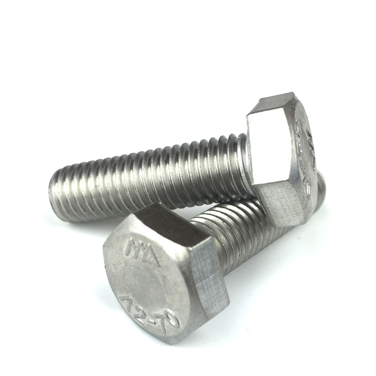 M6 6mm Stainless Steel Metric Full Thread Hexagon Head Bolts Screws A2 70 Din933 Ebay 