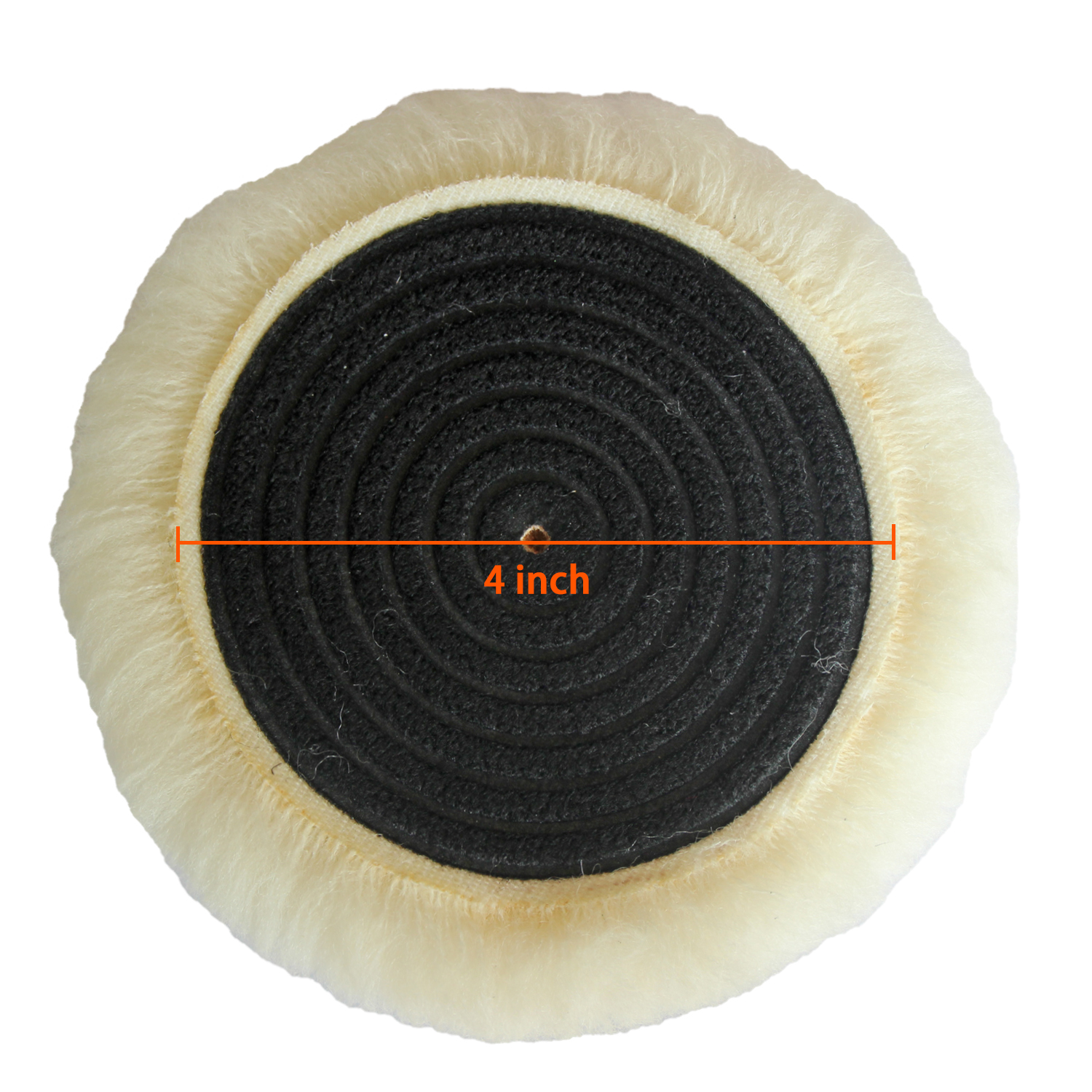 Polishing Pad Buffing Pads Kit 4PCS 4 Inch Polishing Buffer 100 Natural Wool eBay