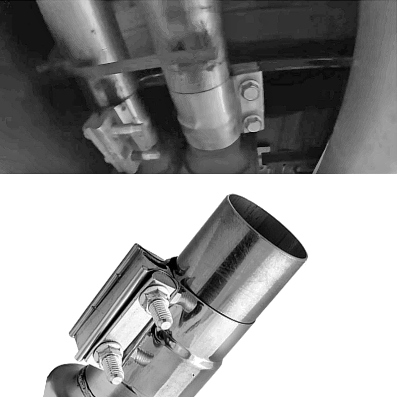 Band Clamps On Exhaust at Gary Mousseau blog