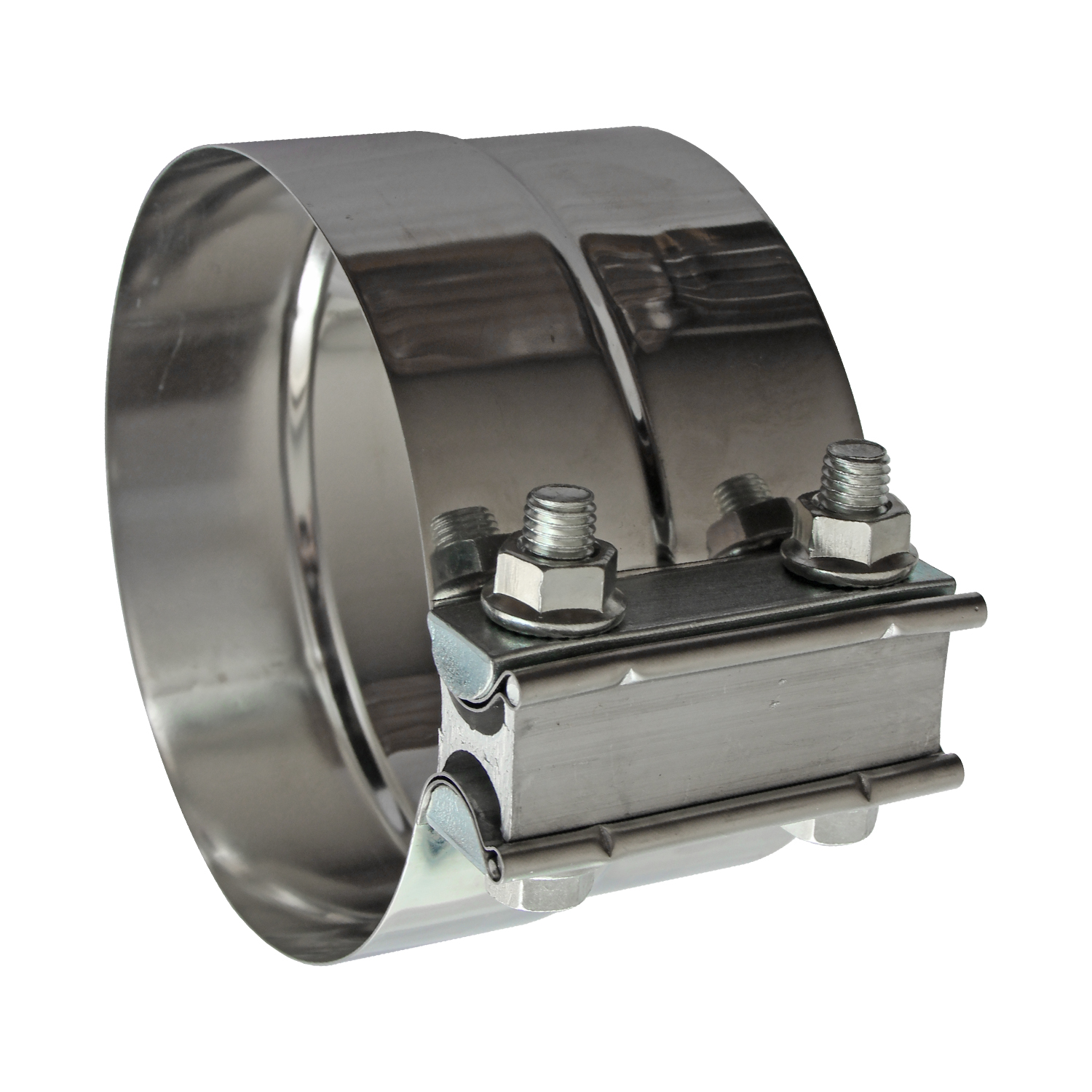 Exhaust Clamps Band Clamp 5" Lap Joint Stainless Steel Joint Exhaust