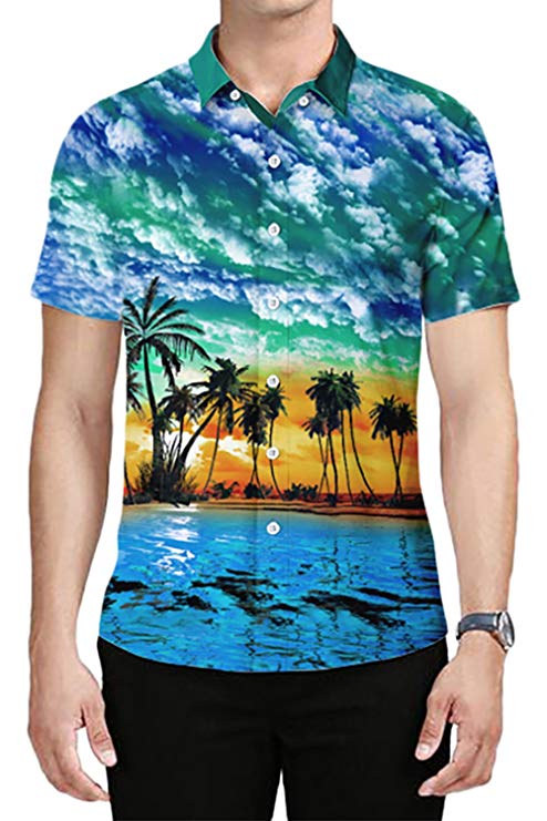 YXQMY Hair Stylist Mens Short-Sleeve T-Shirt and Cap Combo Set