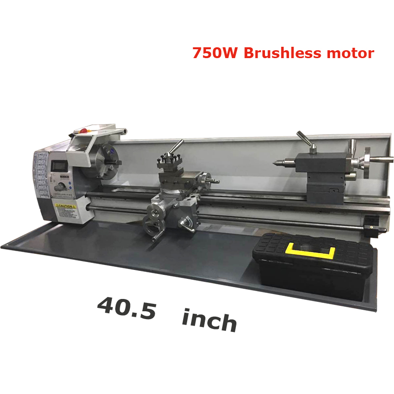 Precision Metal Lathe 8*31" Bench Lathe Wood Lathe Brushless Motor 110V