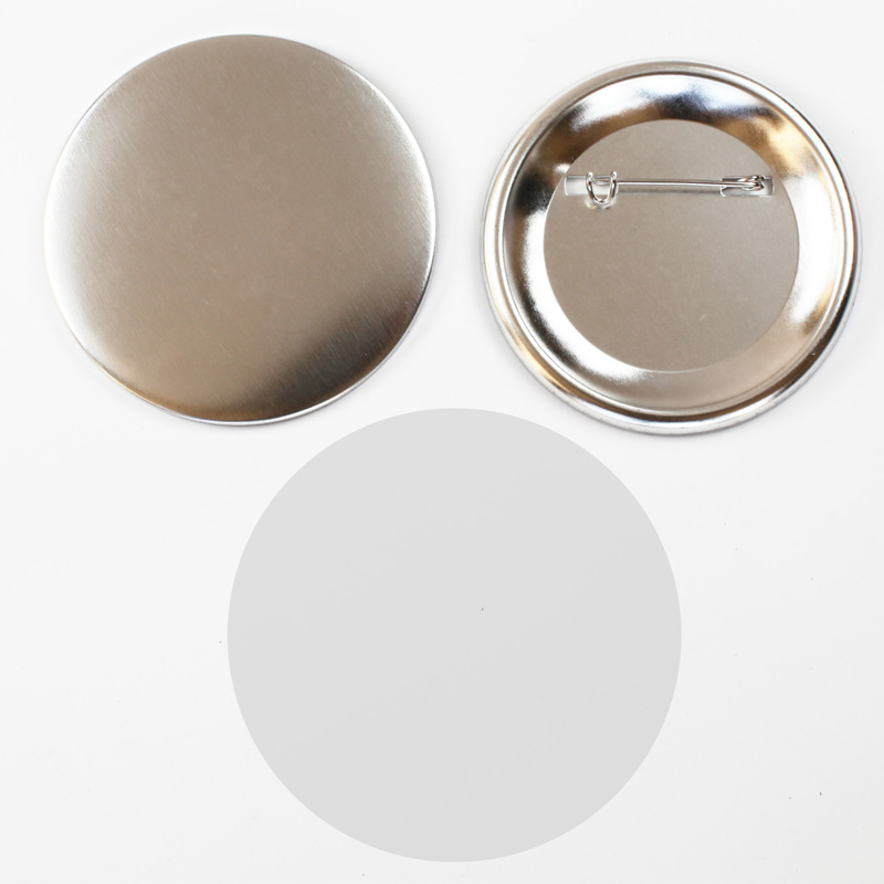 3 inch pin back button parts set