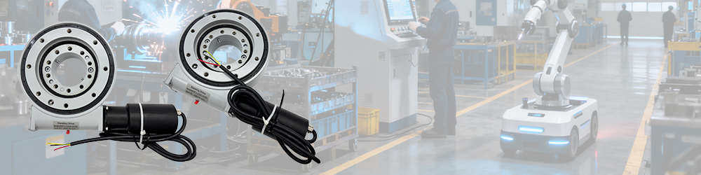 Electric Worm Gear Slewing Drive DC24V