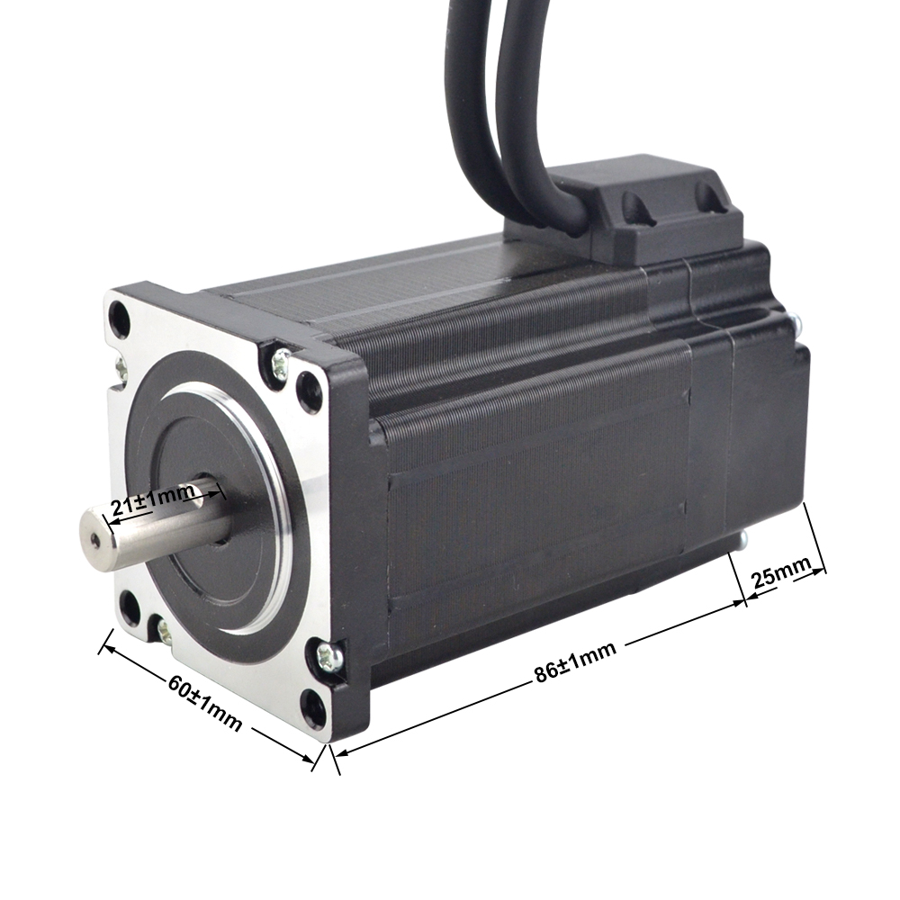 428Ozin Nema 24 Closed Loop Stepper Servo Motor 3Nm Hybrid Driver