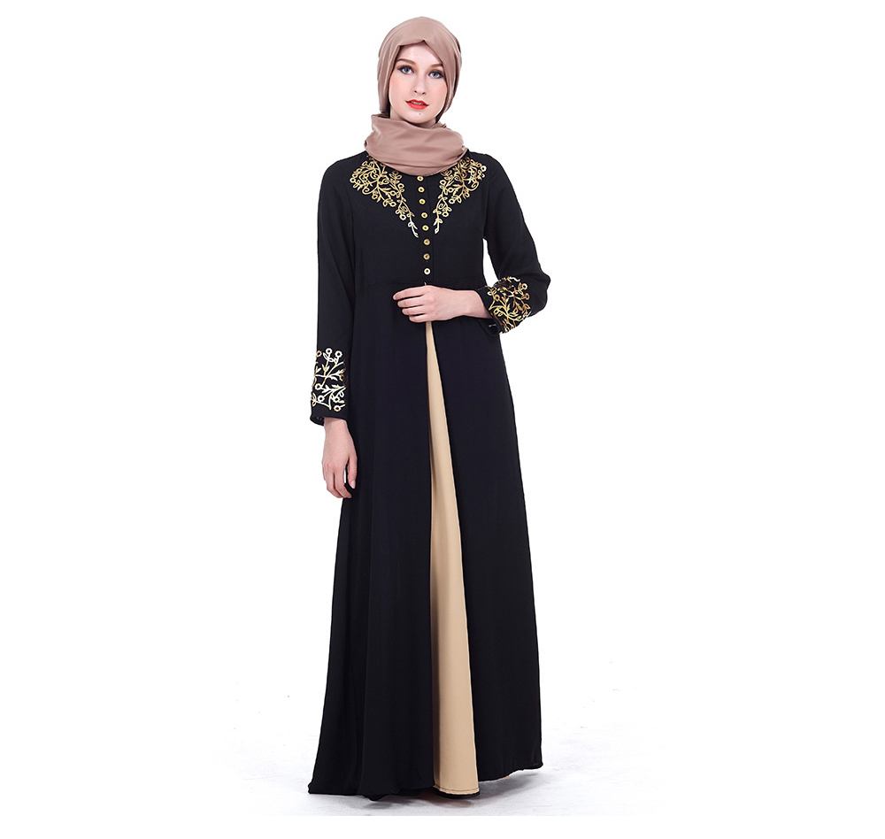 Dubai Muslim Women Abaya Wedding Burka Farasha Jilbab Maxi Dress Kaftan ...