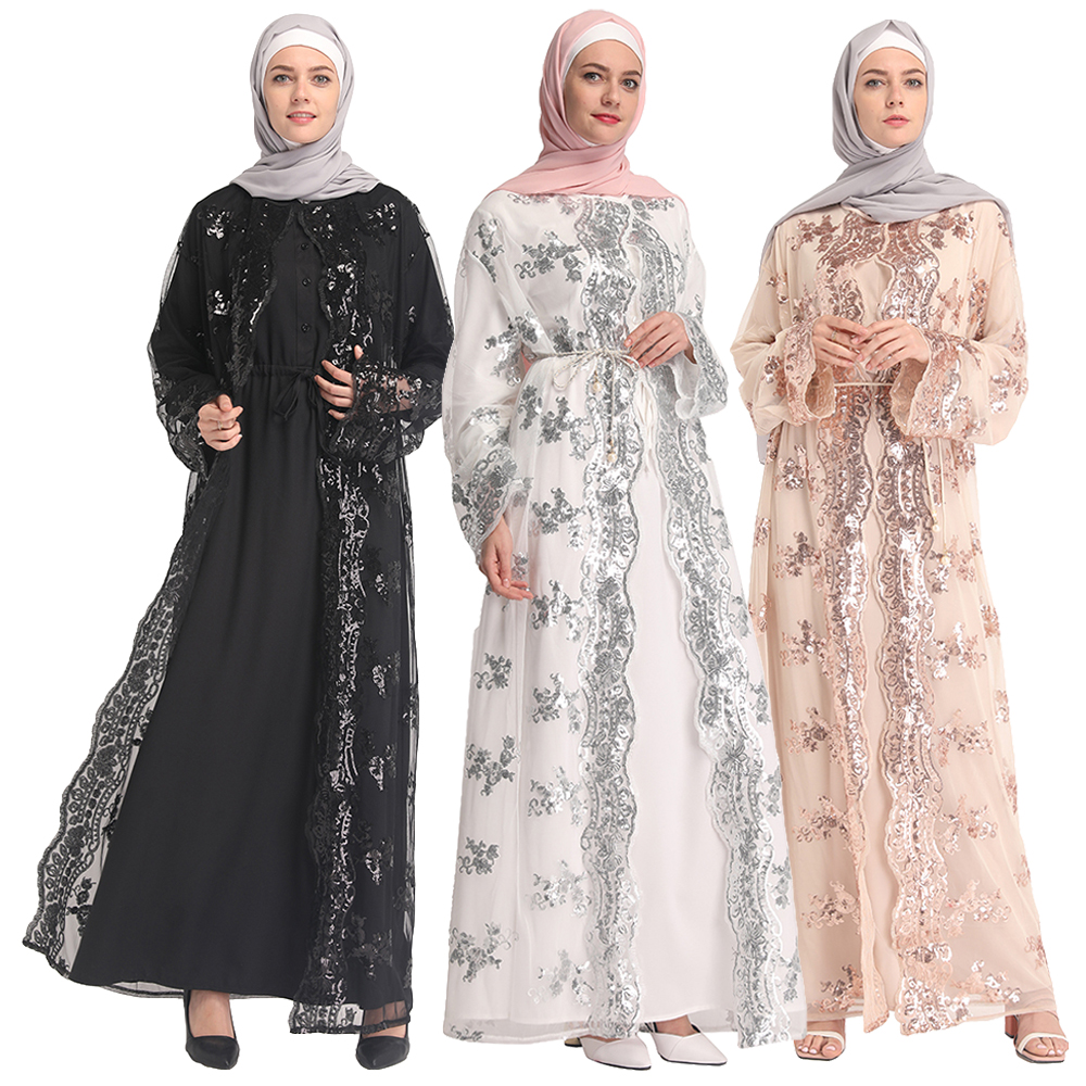 lace dress hijab