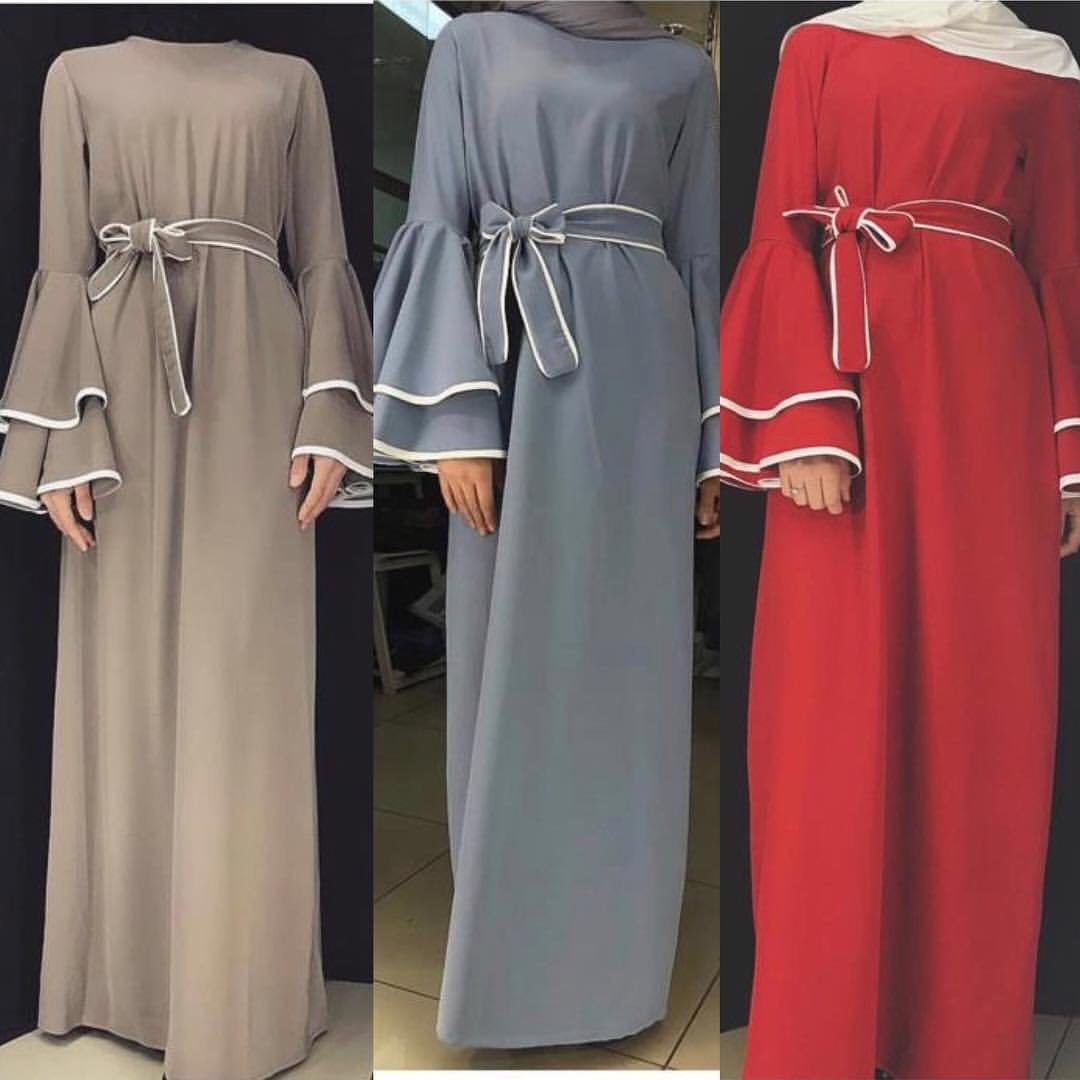 maxi dresses with bell sleeves
