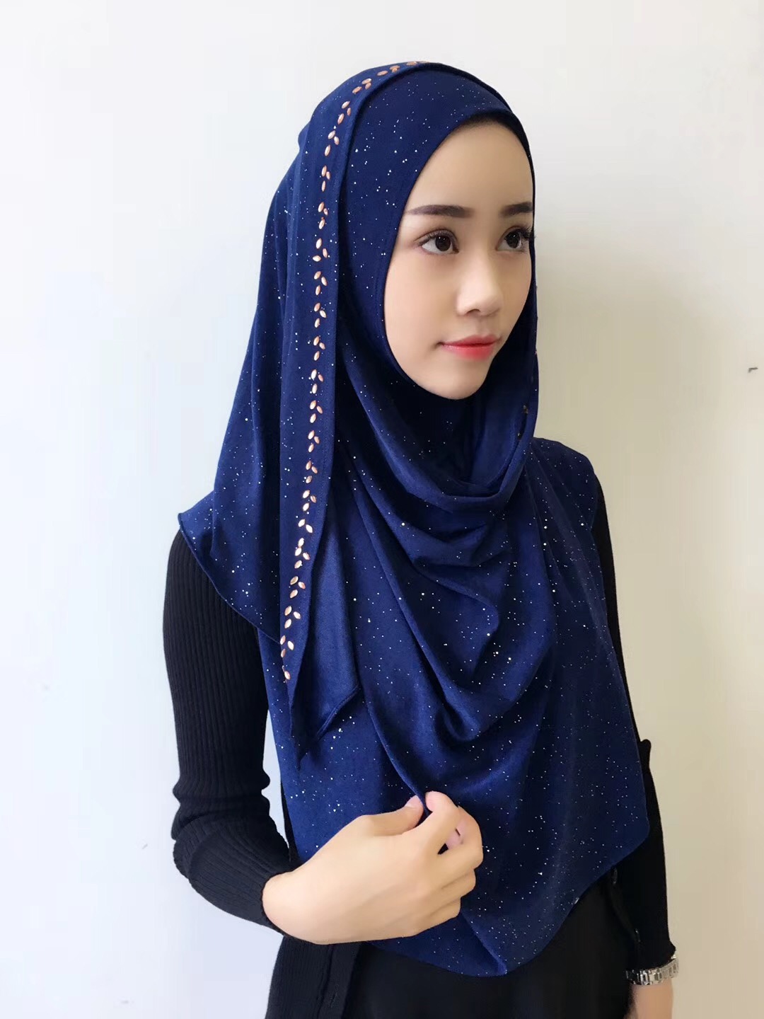 Women Fashion Long Scarf Prayer Muslim Hijab Arab Shayla Wrap Shawl ...