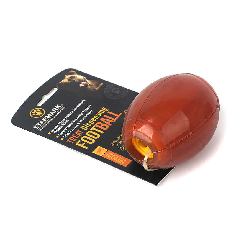 starmark treat dispensing football