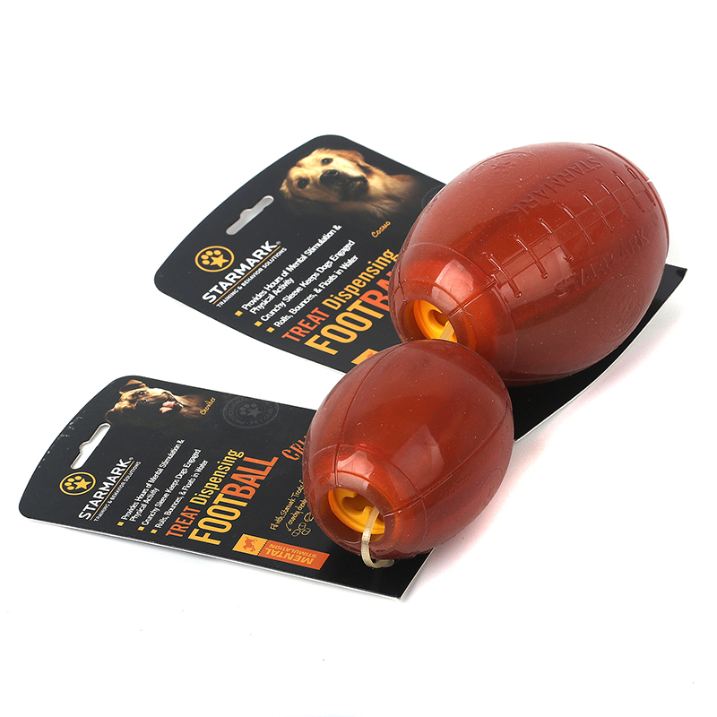 starmark treat dispensing football