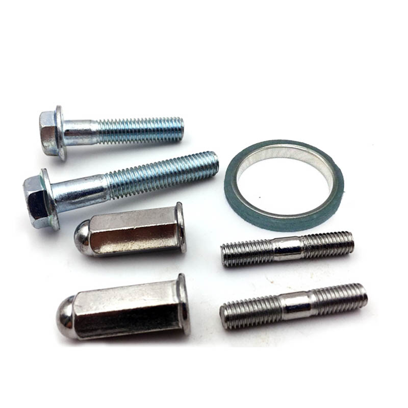 Scooter Exhaust Rear Bolts Nuts Stubs 50cc 125cc 150cc Gy6 Moped 139QMB