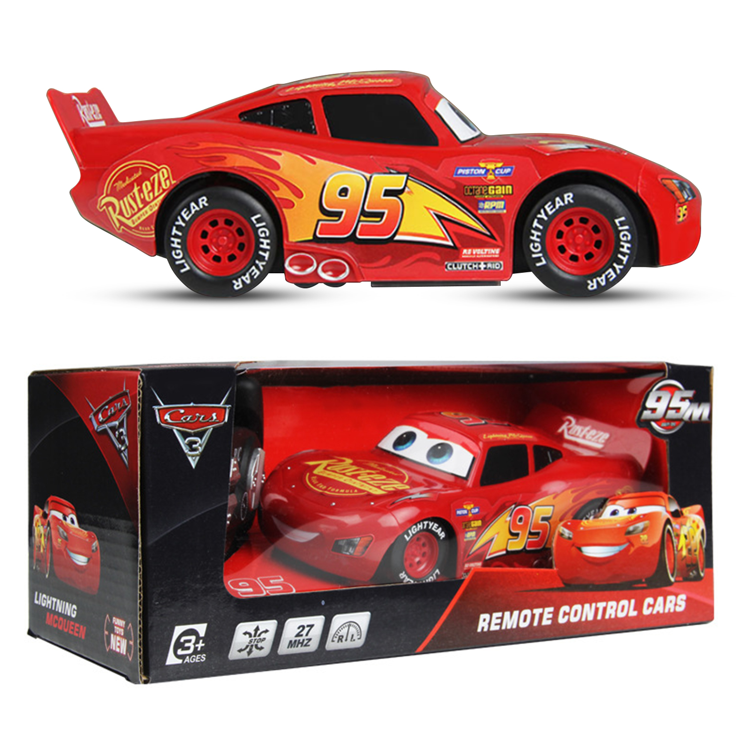 disney lightning mcqueen remote control vehicle