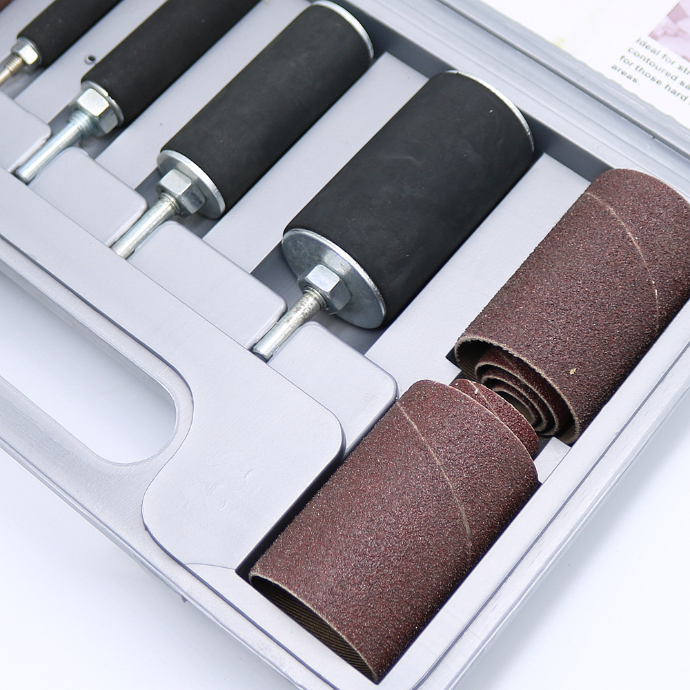 20 Pcs Sanding Drum Set Long Drums Sander for Drill Press eBay