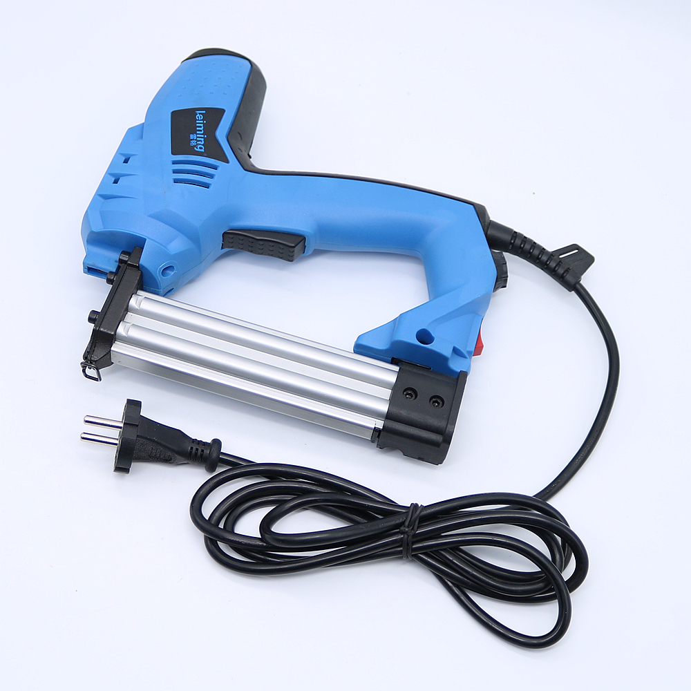 2 in 1 Brad Nailer Electric Staple Gun with 500 pcs Nails for