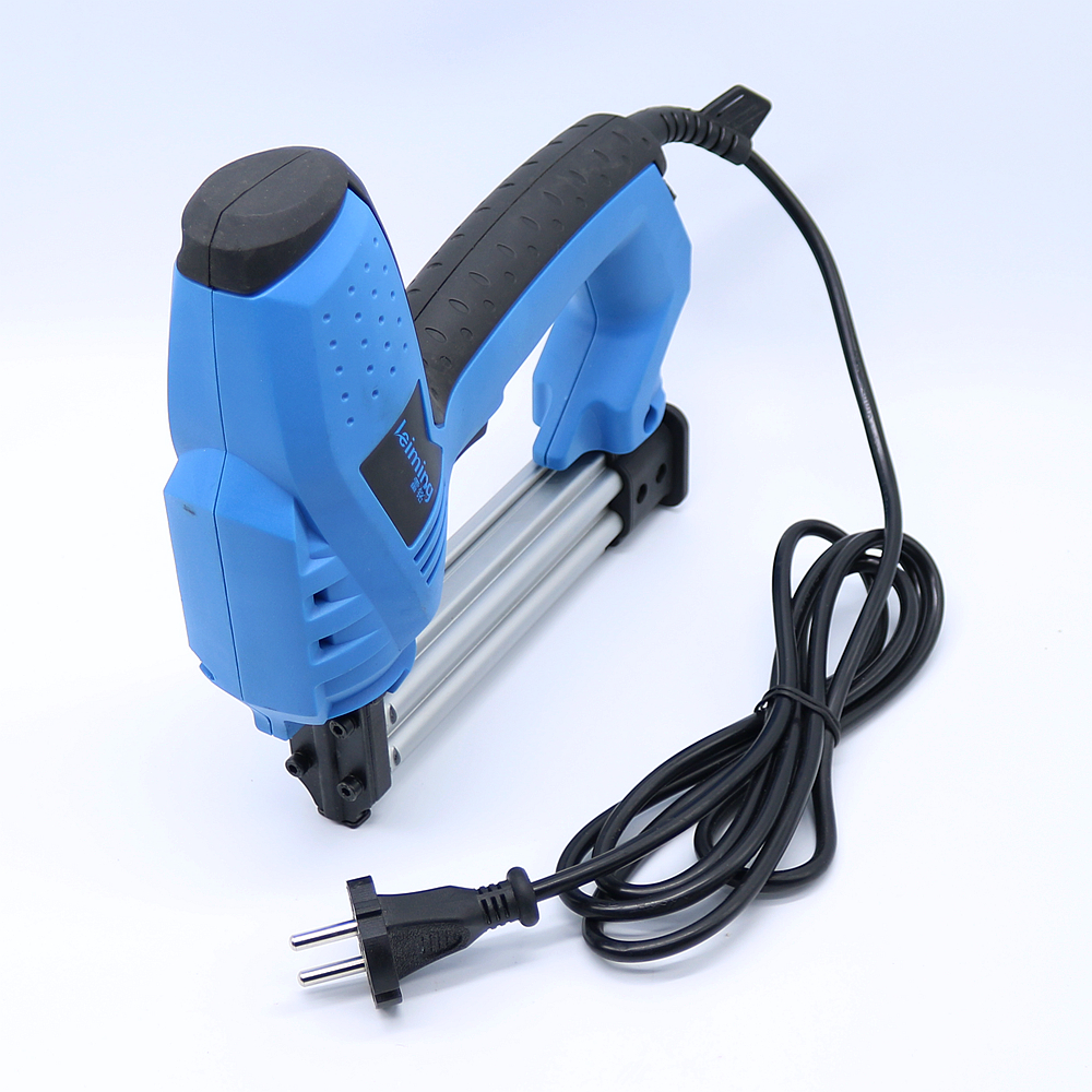 2 in 1 Brad Nailer Electric Staple Gun with 500 pcs Nails for