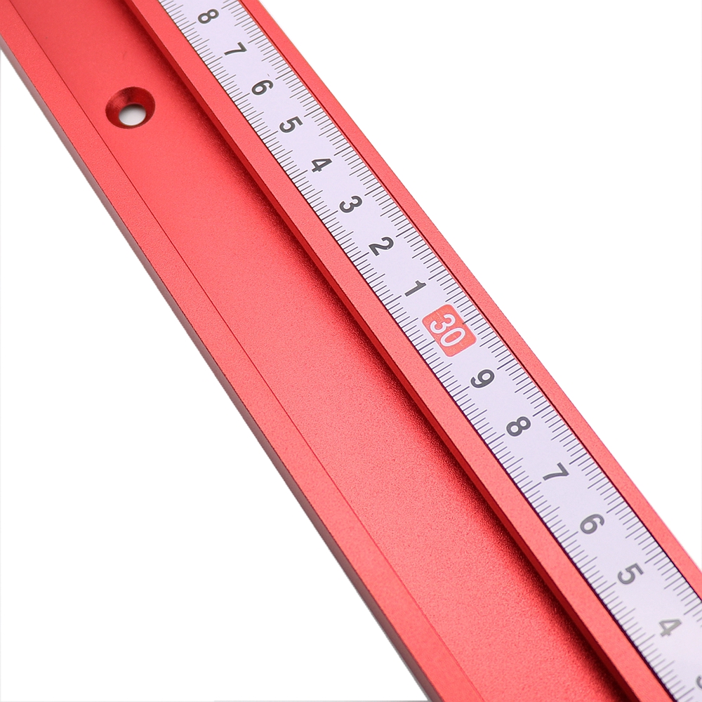 600mm Aluminum Alloy Standard Ttrack with 1M Metric Measuring Tape For
