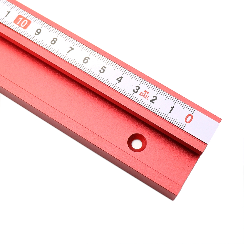 600mm Aluminum Alloy Standard Ttrack with 1M Metric Measuring Tape For