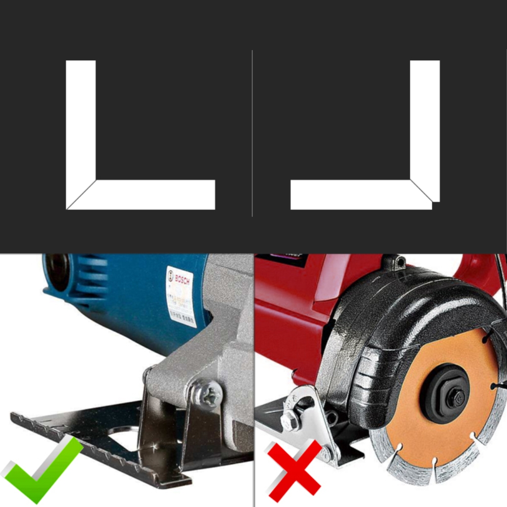 45 Degree chamfering Machine Angle Cutting Tool for Tiles Exposed Outside Corner 781643066768 eBay