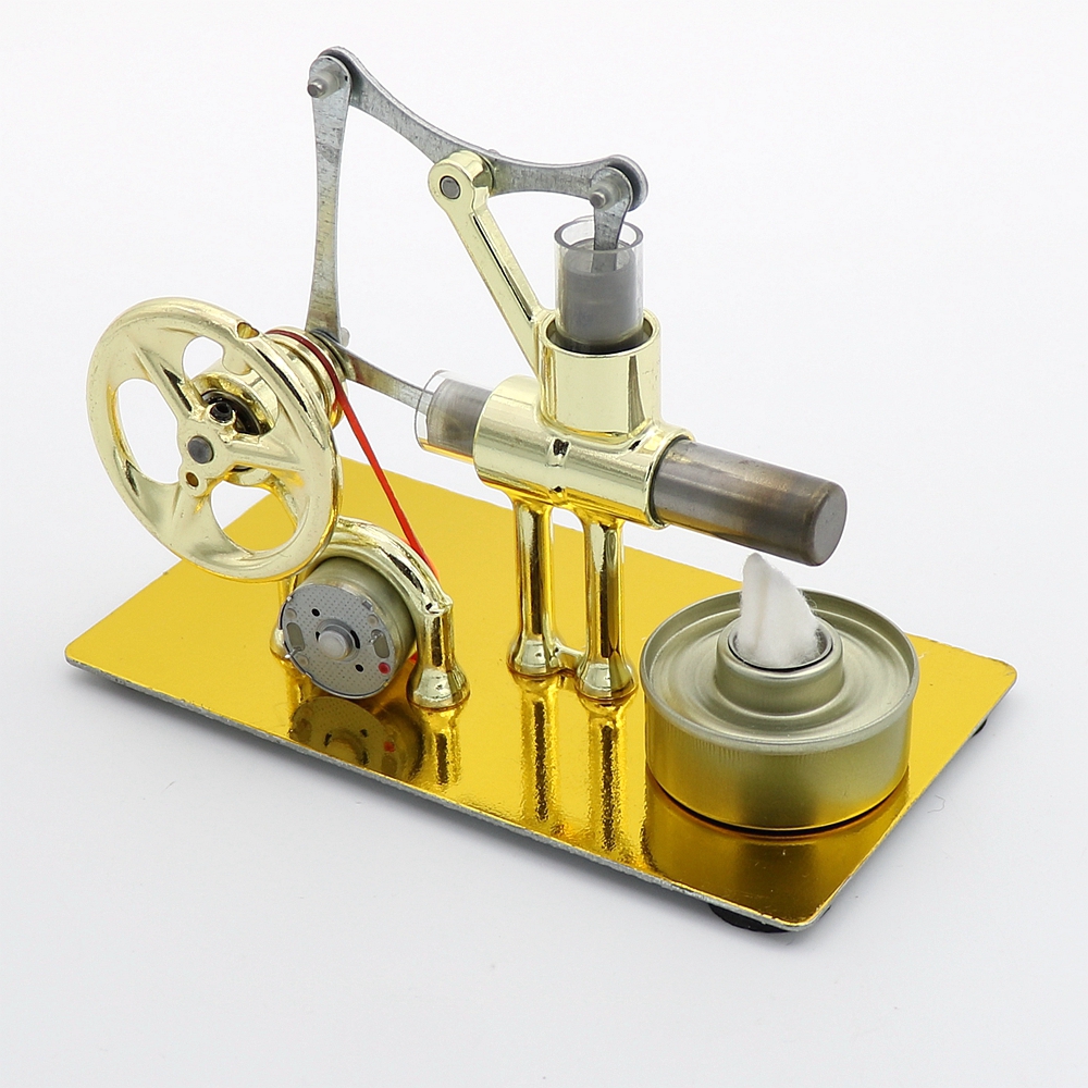 Mini Hot Air Stirling Engine Model Generator Motor Steam Power ...