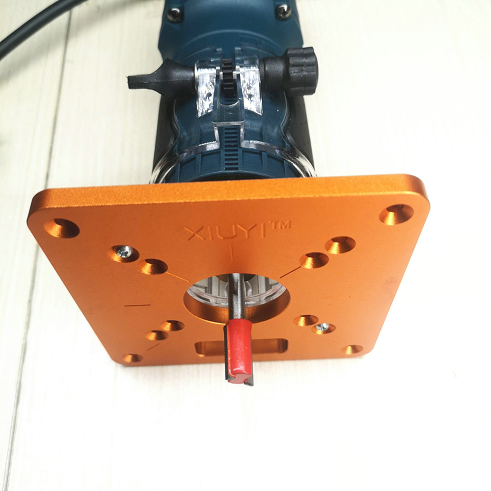 Trimming Machine Flip Board Aluminum Router Table Insert Plate