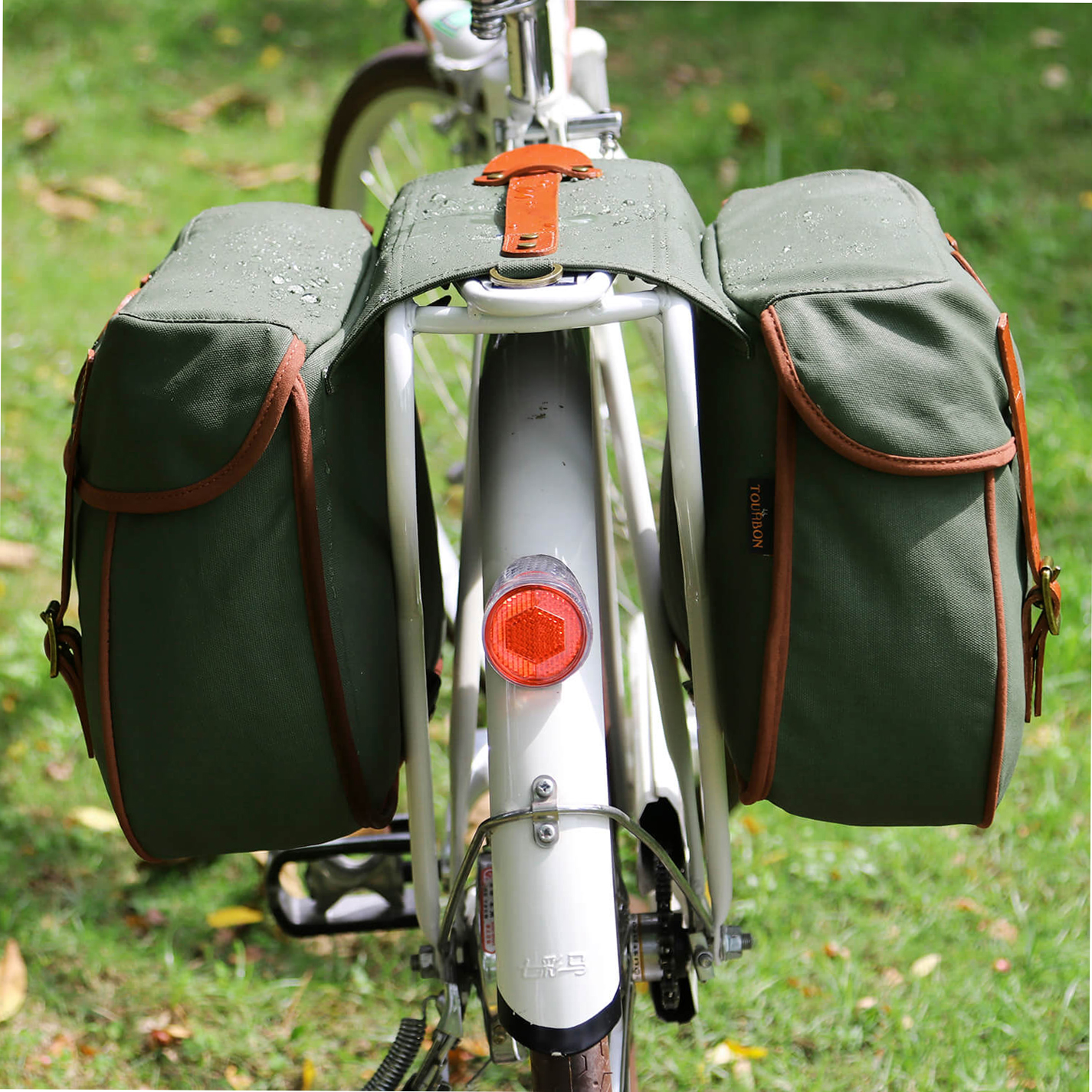 canvas bicycle panniers