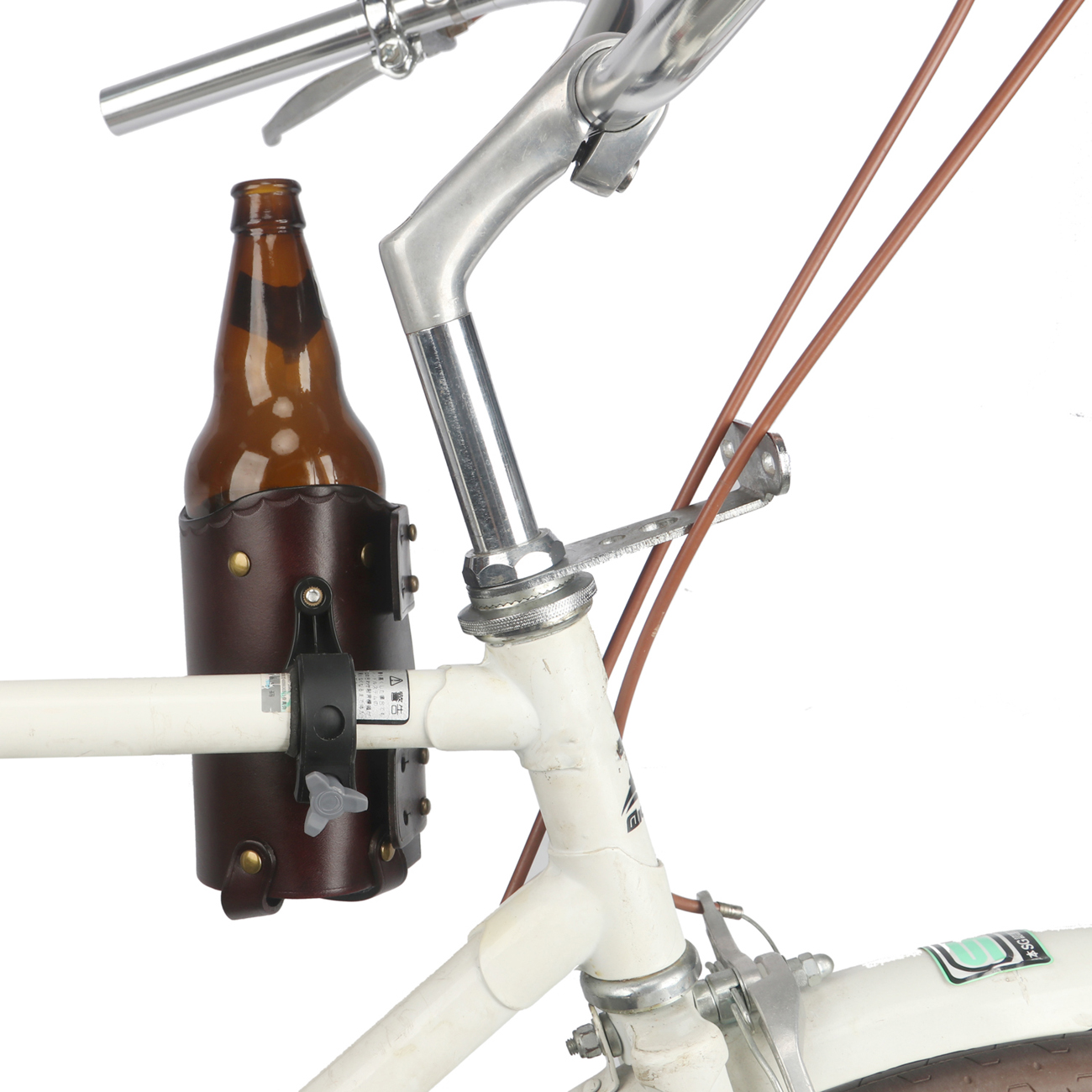 Tourbon Bike Drink Cup Holder Beverage Bottles Cage Handlebar Mounted