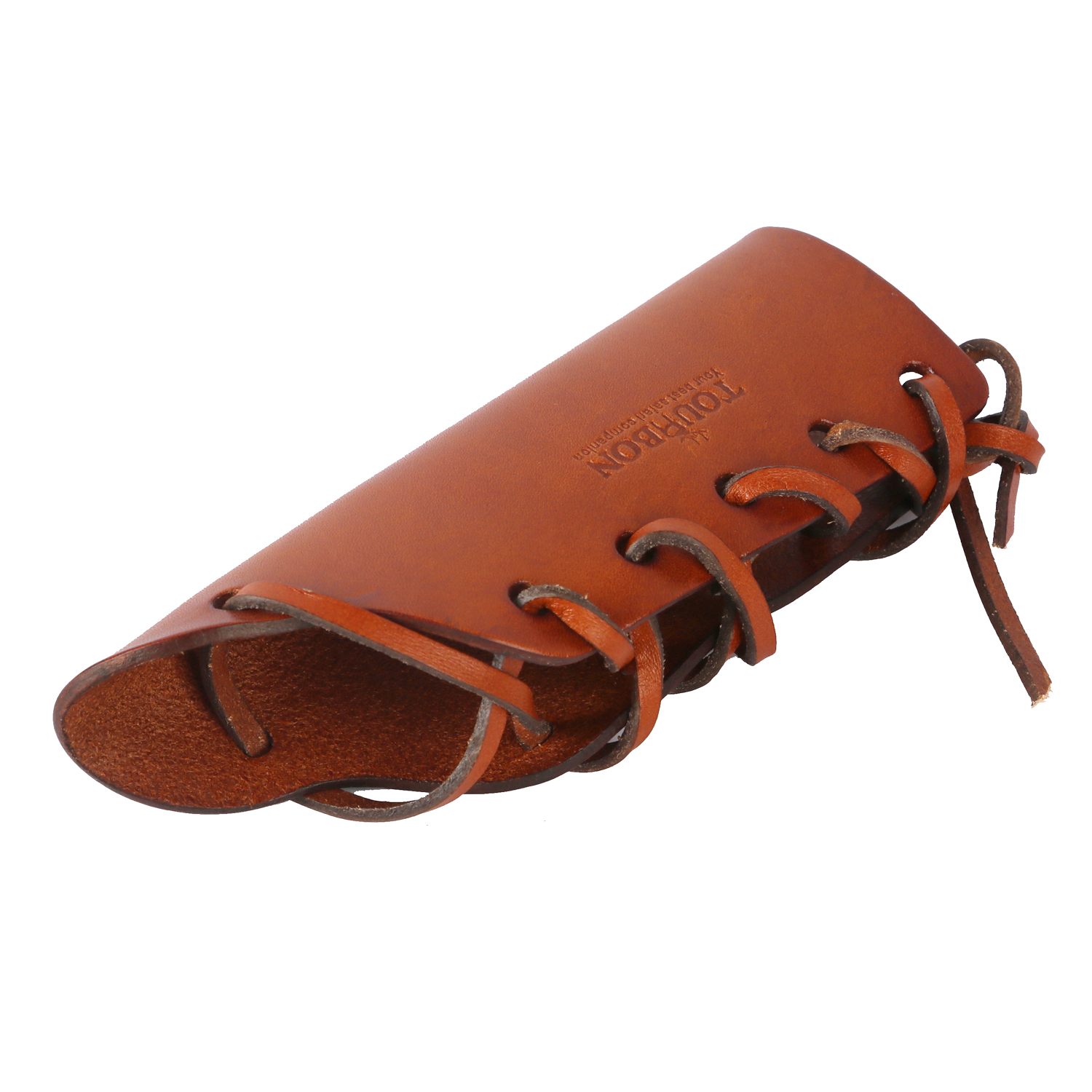 Vintage Leather Axe Handle Guard Collar Holster Haft Ax Cover Protector