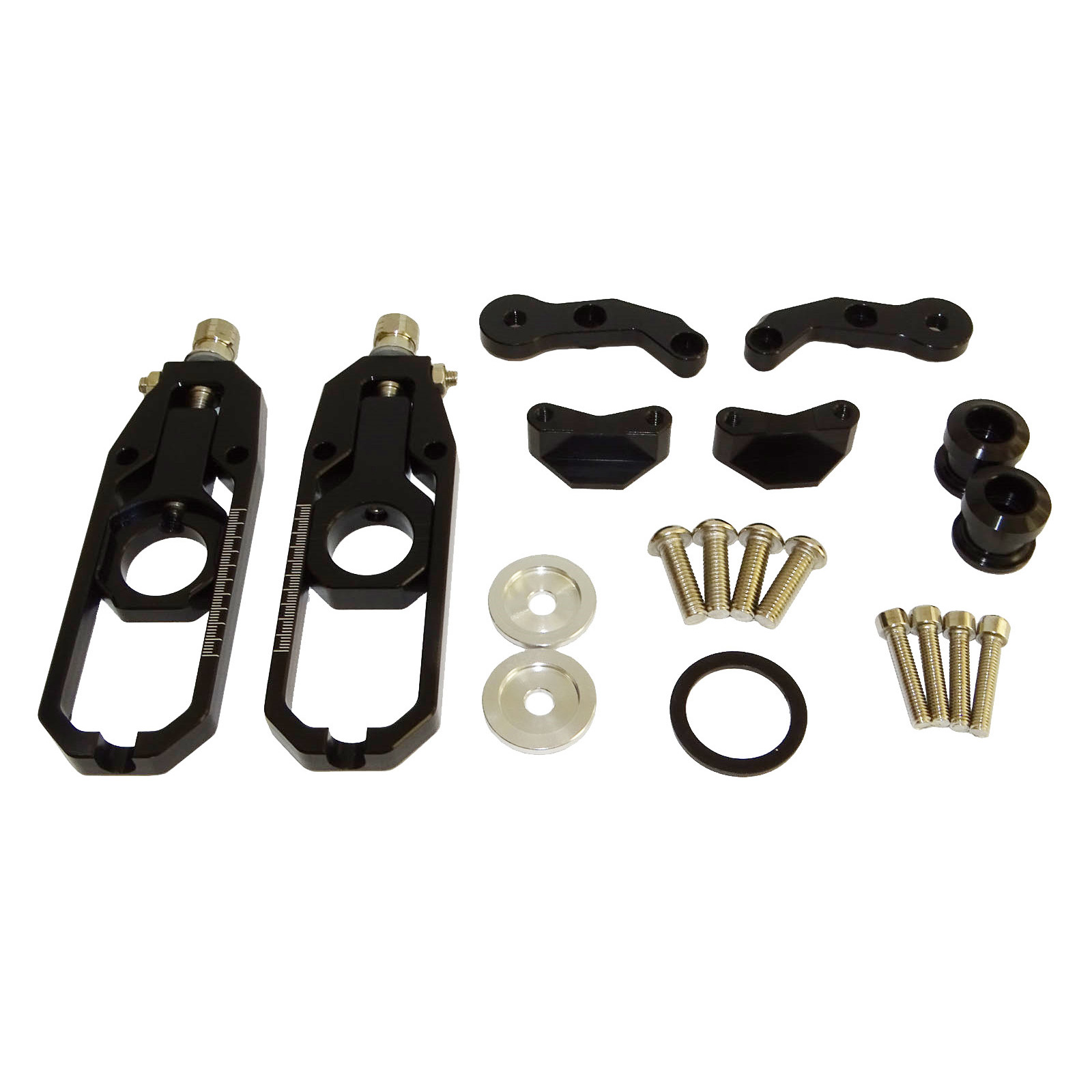 Rear Axle Chain Adjuster Tensioner w/ Spools For KAWASAKI Ninja ZX-10R 2011-2015 - Picture 11 of 16