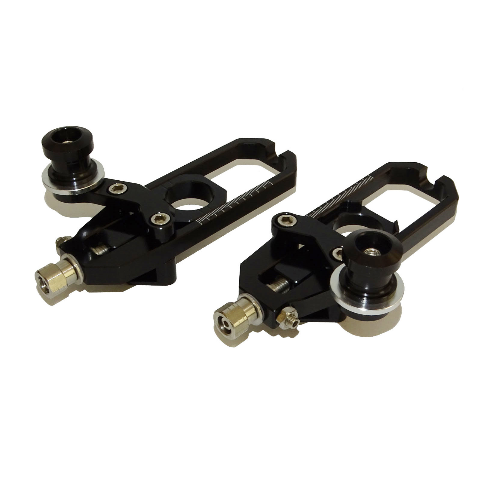 Rear Axle Chain Adjuster Tensioner w/ Spools For KAWASAKI Ninja ZX-10R 2011-2015 - Picture 9 of 16