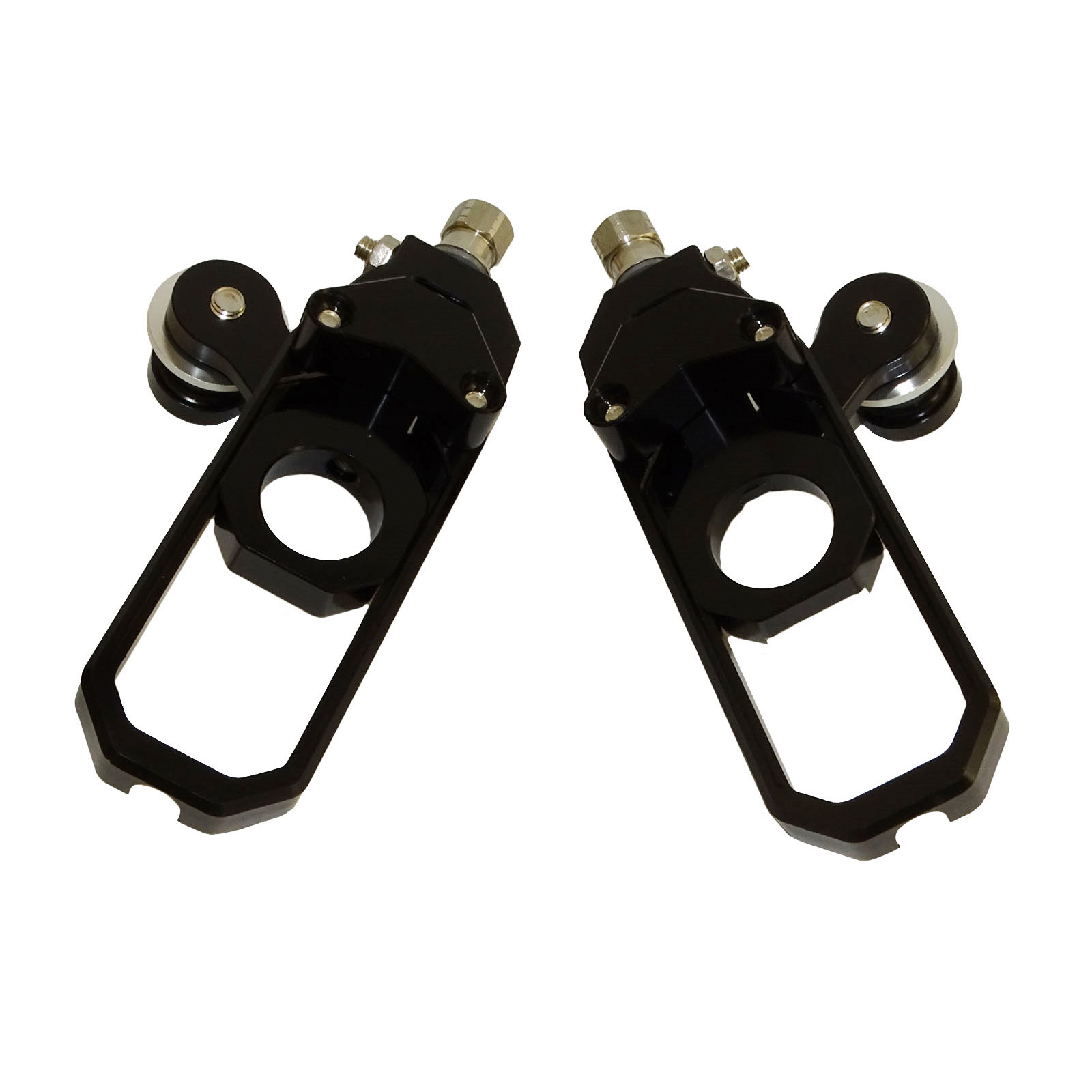 Rear Axle Chain Adjuster Tensioner w/ Spools For KAWASAKI Ninja ZX-10R 2011-2015 - Picture 10 of 16