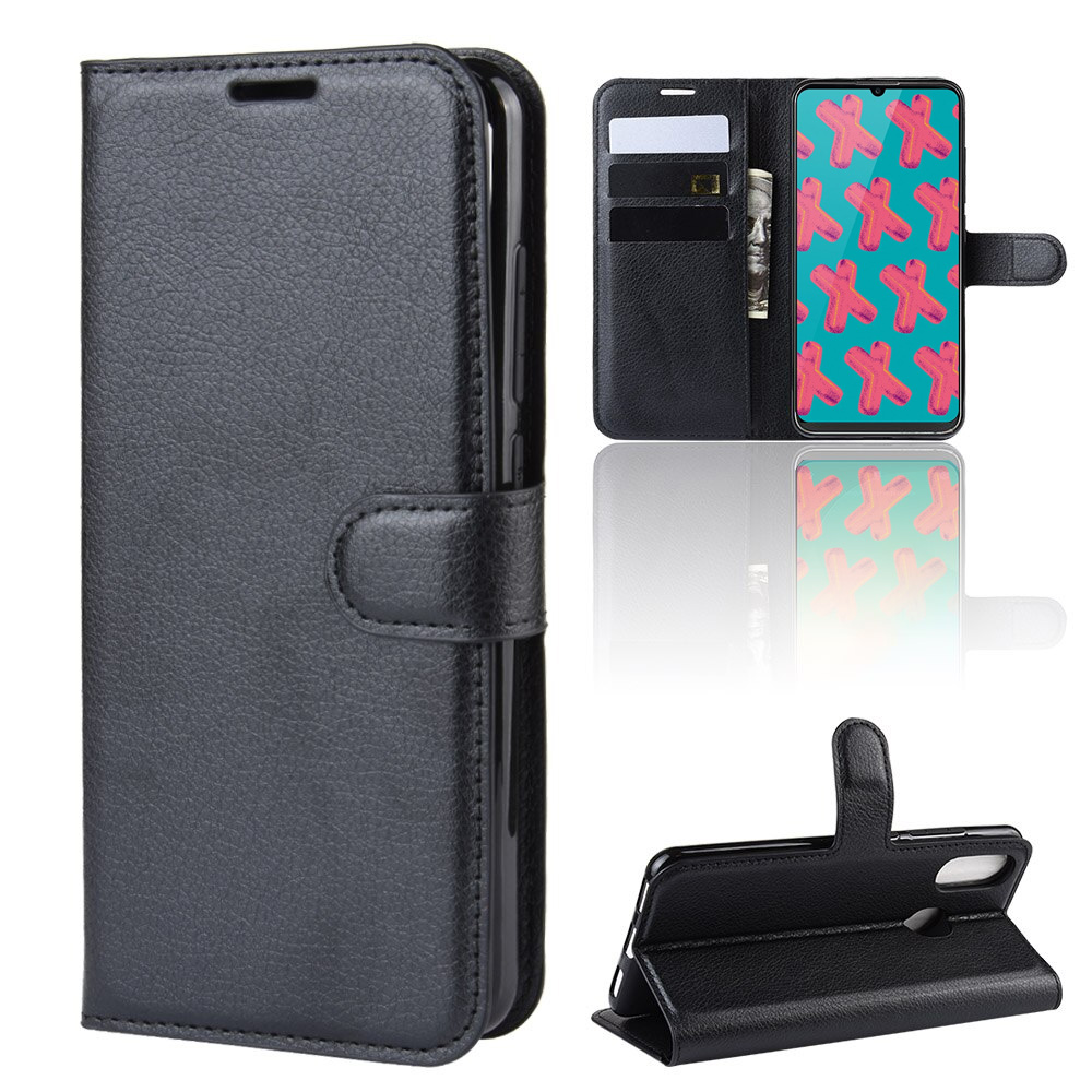 New Premium Leather Wallet PHONE Case TPU Cover For Optus X Vista 4G ...