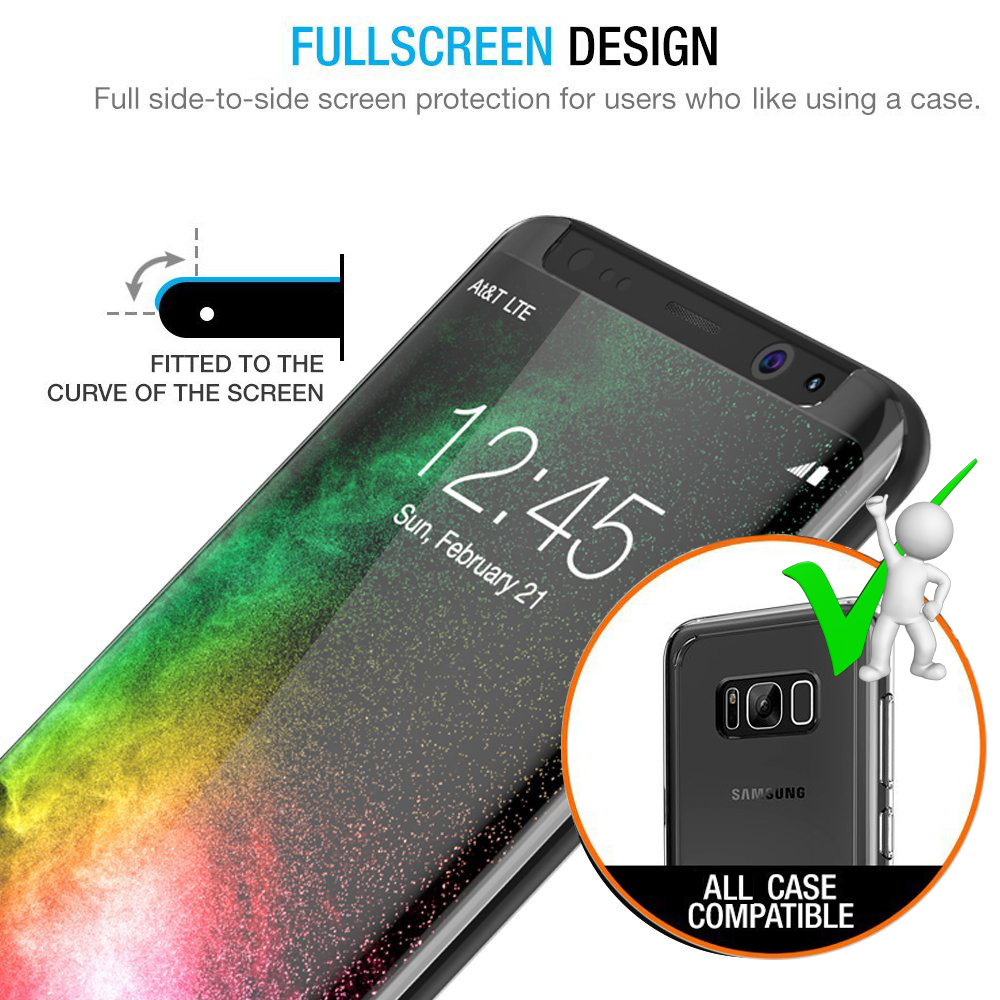 Curved Tempered Glass Screen Protector For Samsung Galaxy Note20 Ultra