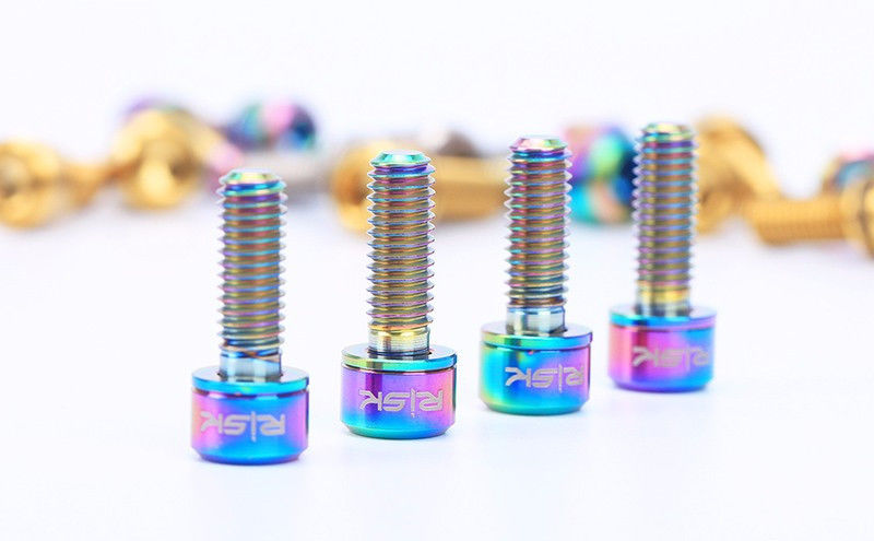 4x M6*18//20mm Disc Brake Bolts Clamp Titanium Road MTB Bike Bicycle Screw Bolt