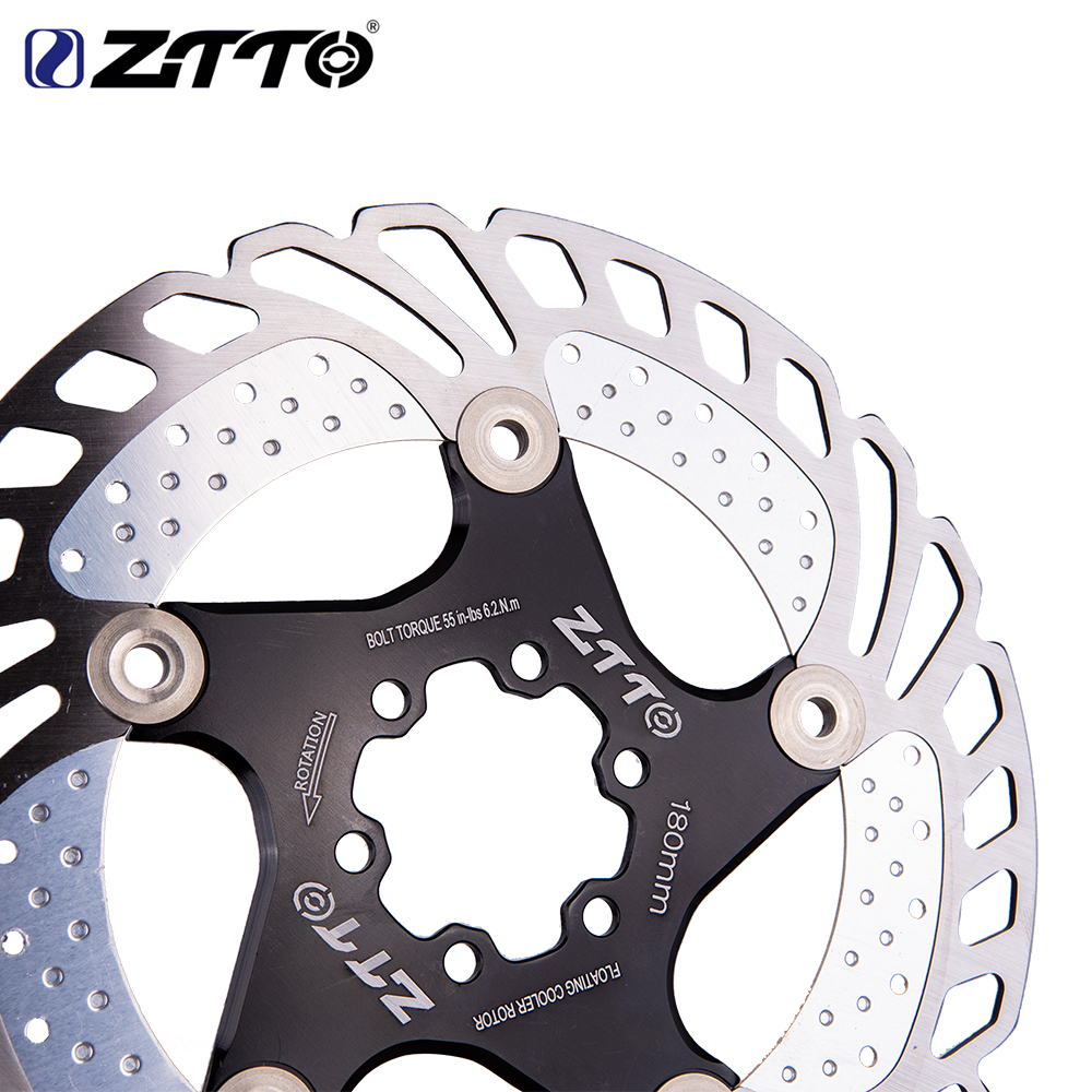 1pcs ZTTO Bicycle Bike Brake Disc Floating Rotor MTB Gravel Road Bike 140-203 mm