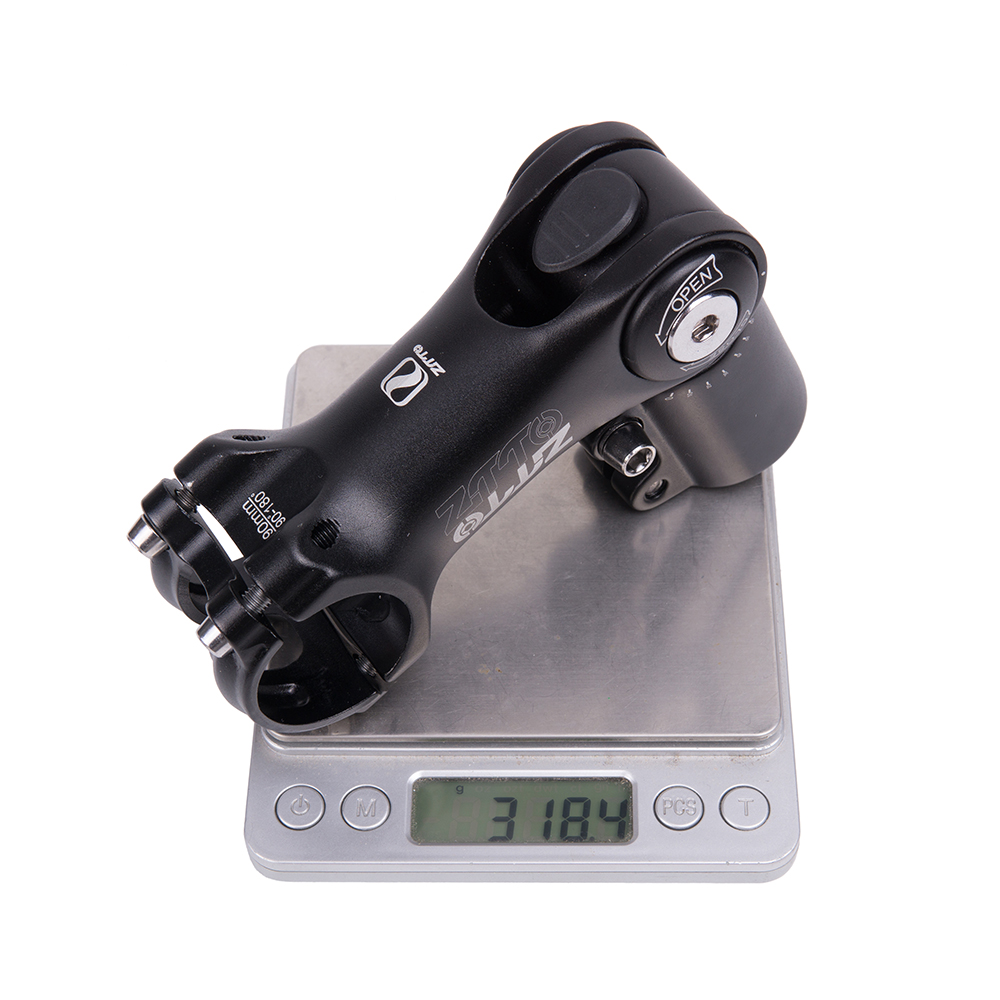 ZTTO 160° Adjustable Riser Compatible With MTB Bike Stem Fork Extension 90//110mm