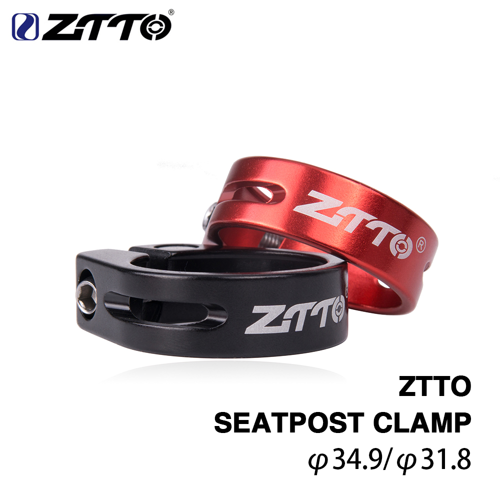 ZTTO MTB Road Bike Seatpost 31.8//34.9mm Aluminium Seat Clamp Seat Post Tube Clip