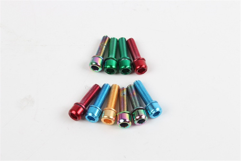 2PK M5*14.2mm MTB Bike Guide Roller Bolt Screw Rear Derailleur Jockey Wheel Bolt