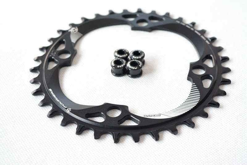 Fouriers MTB Bike Chain Ring 104BCD 34//36//38//40//42T Bicycle Crank Chainring Disc