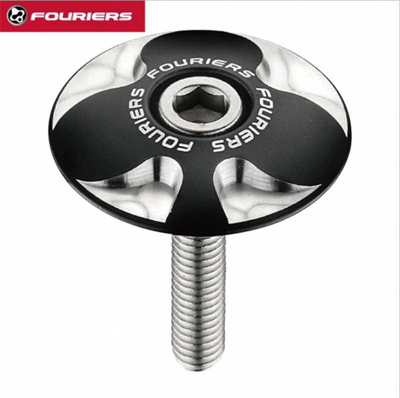 FIFTY-FIFTY CAPS Bicycle Headset Stem Top Cap 28.6mm 1-1//8 Steerer With Screws